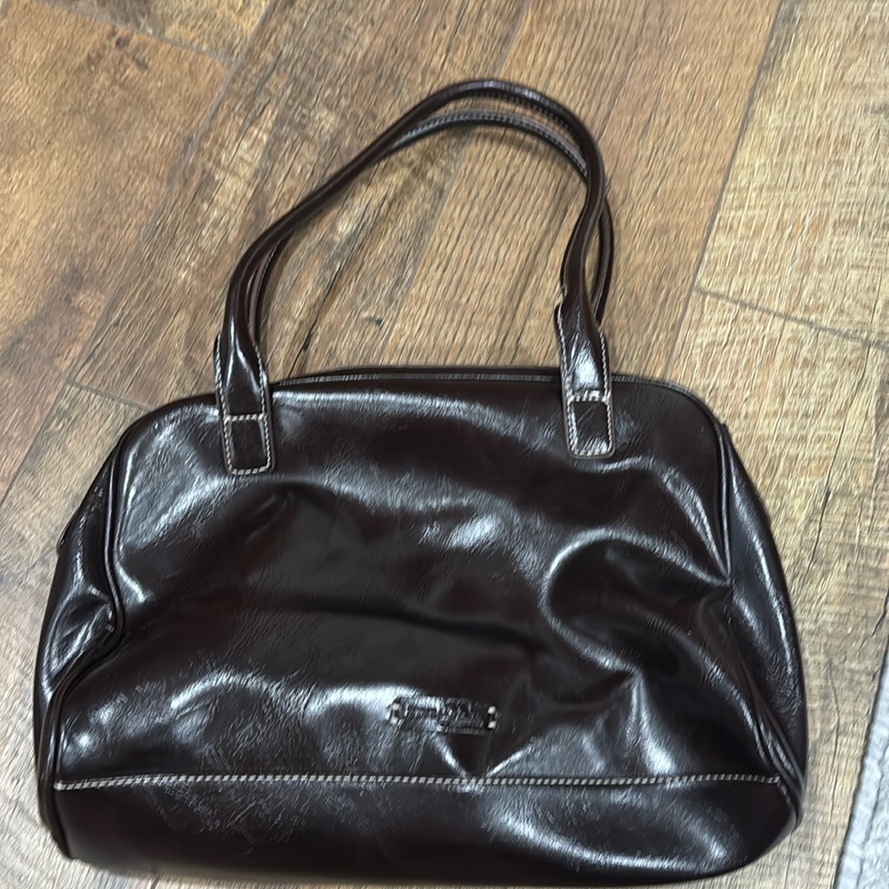 Nine & CO dark brown purse.